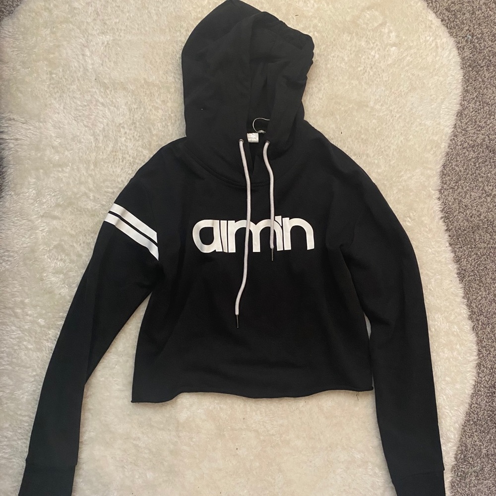 Aimn crop hoody